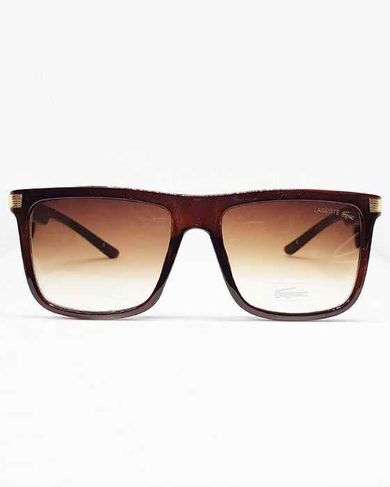 lacoste brown sunglasses