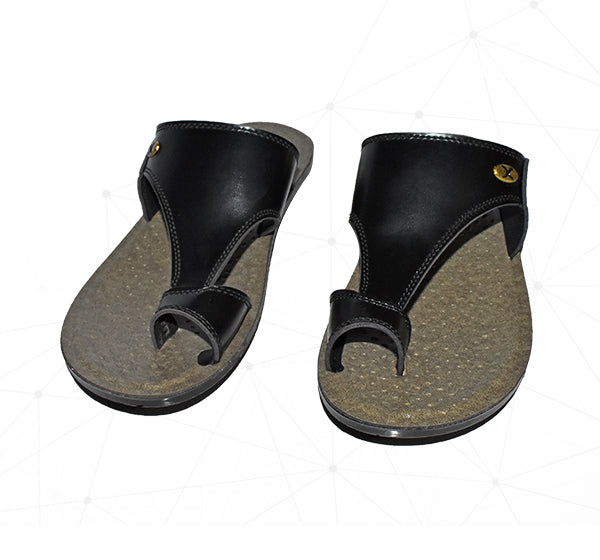 Men ComfoStep Chappal - Light Brown 