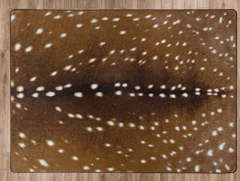 deerskin rug