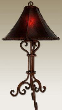 forged iron table lamps