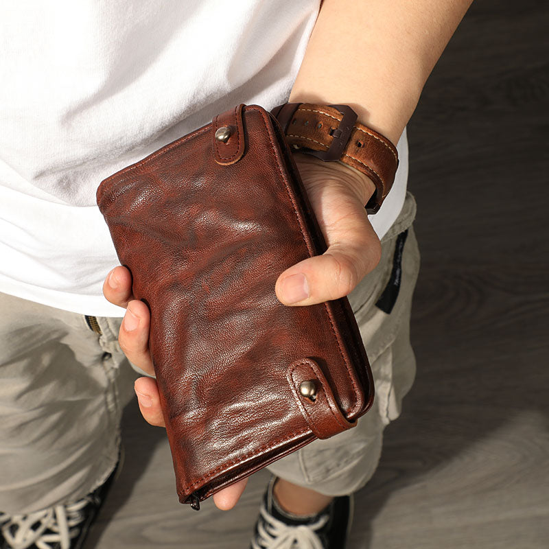 long wallets for men