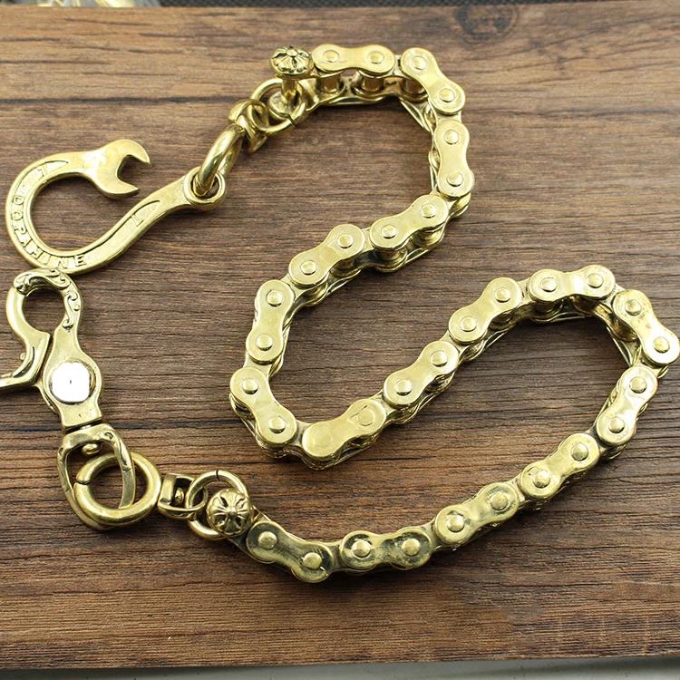 gold bike chain