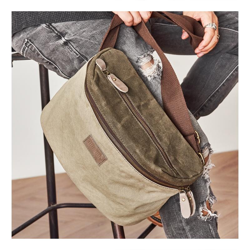 canvas side bags for mens