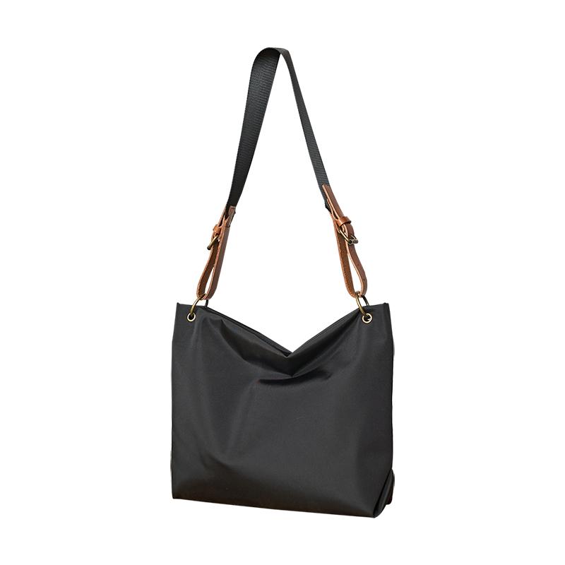 mens black tote bag