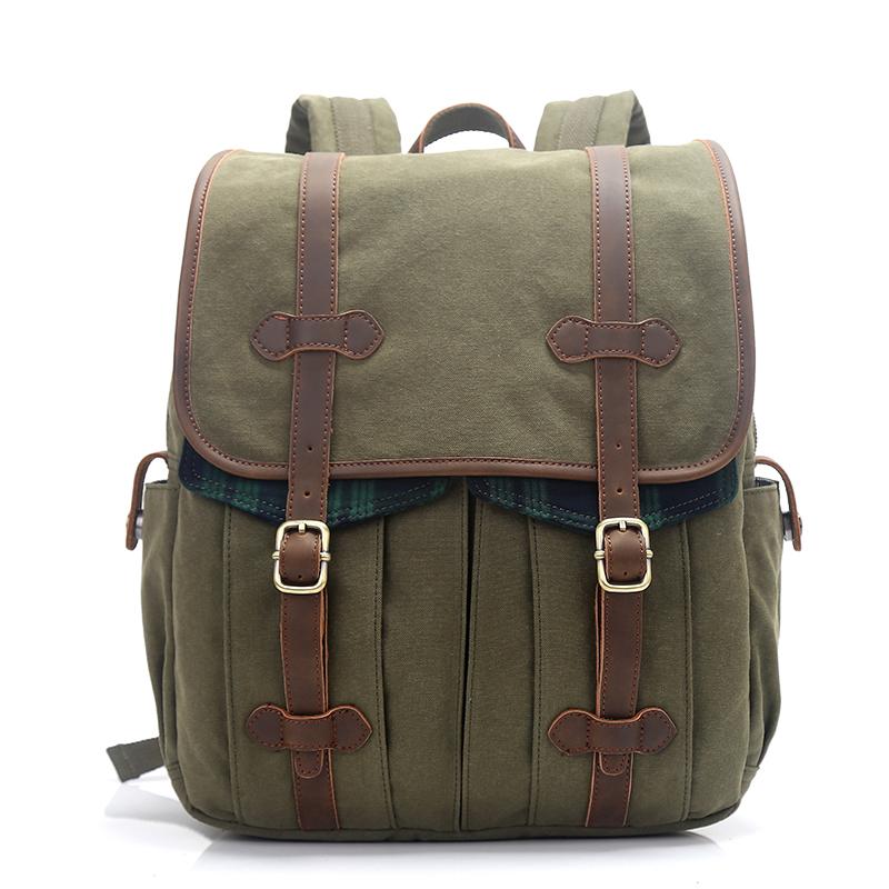 mens green backpack