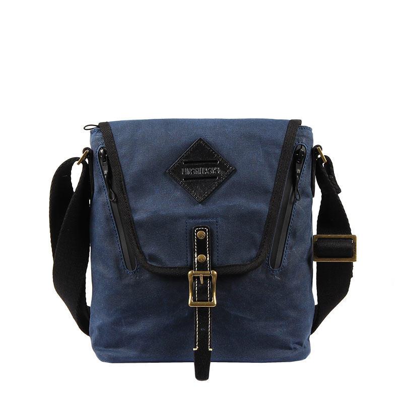 blue side bag