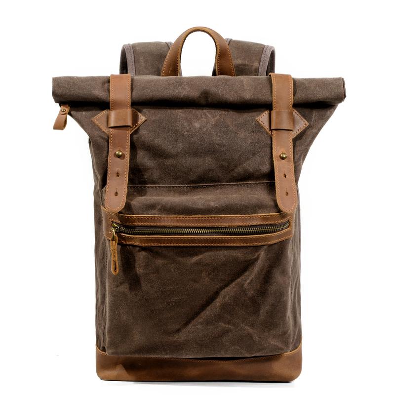 mens green backpack