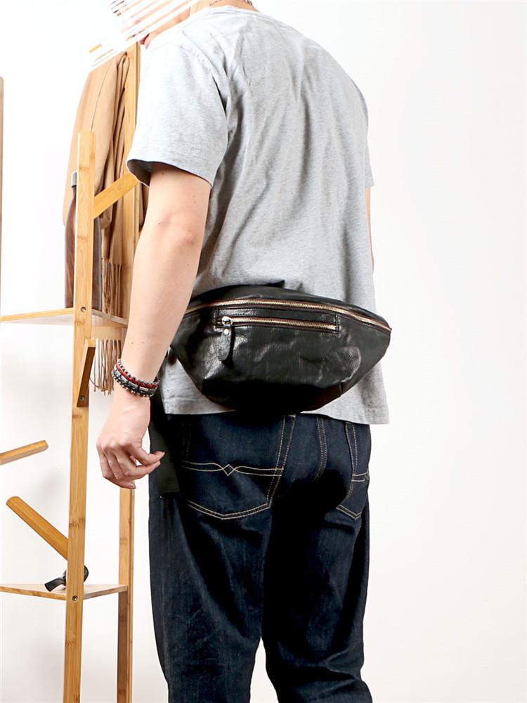 mens fanny pack over shoulder