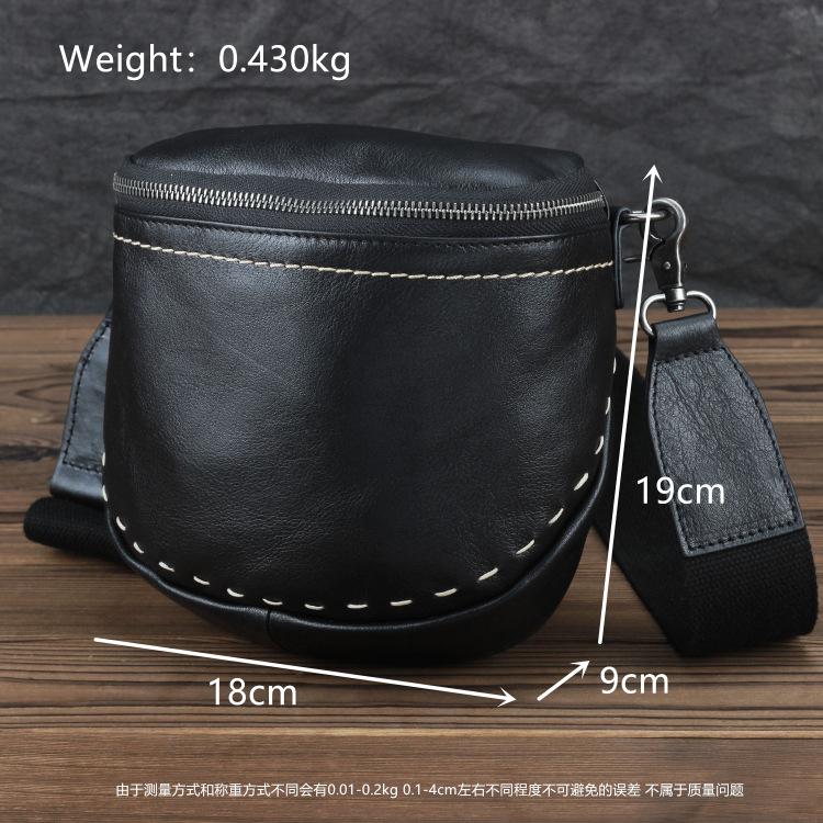 black mens bum bag