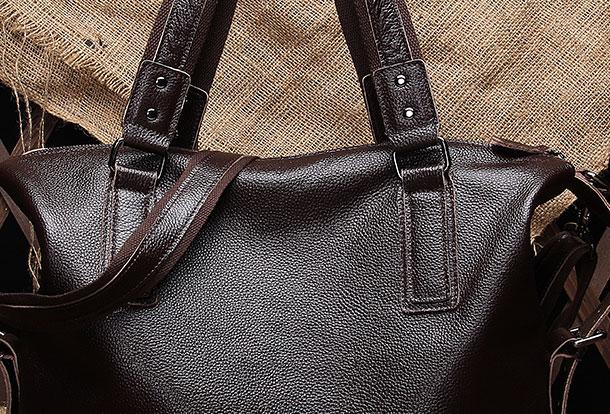 Cool Men Leather Handbag Messenger Bag Cross Body For Men – iChainWallets