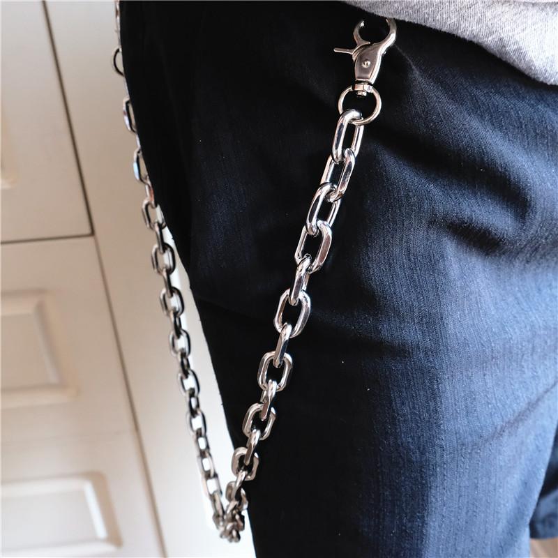 mens chain jeans