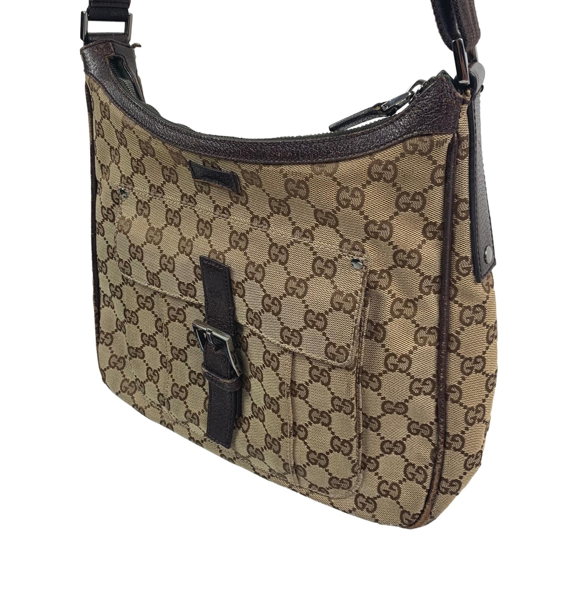 Gucci Monogram Shoulder Bag – purchasegarments