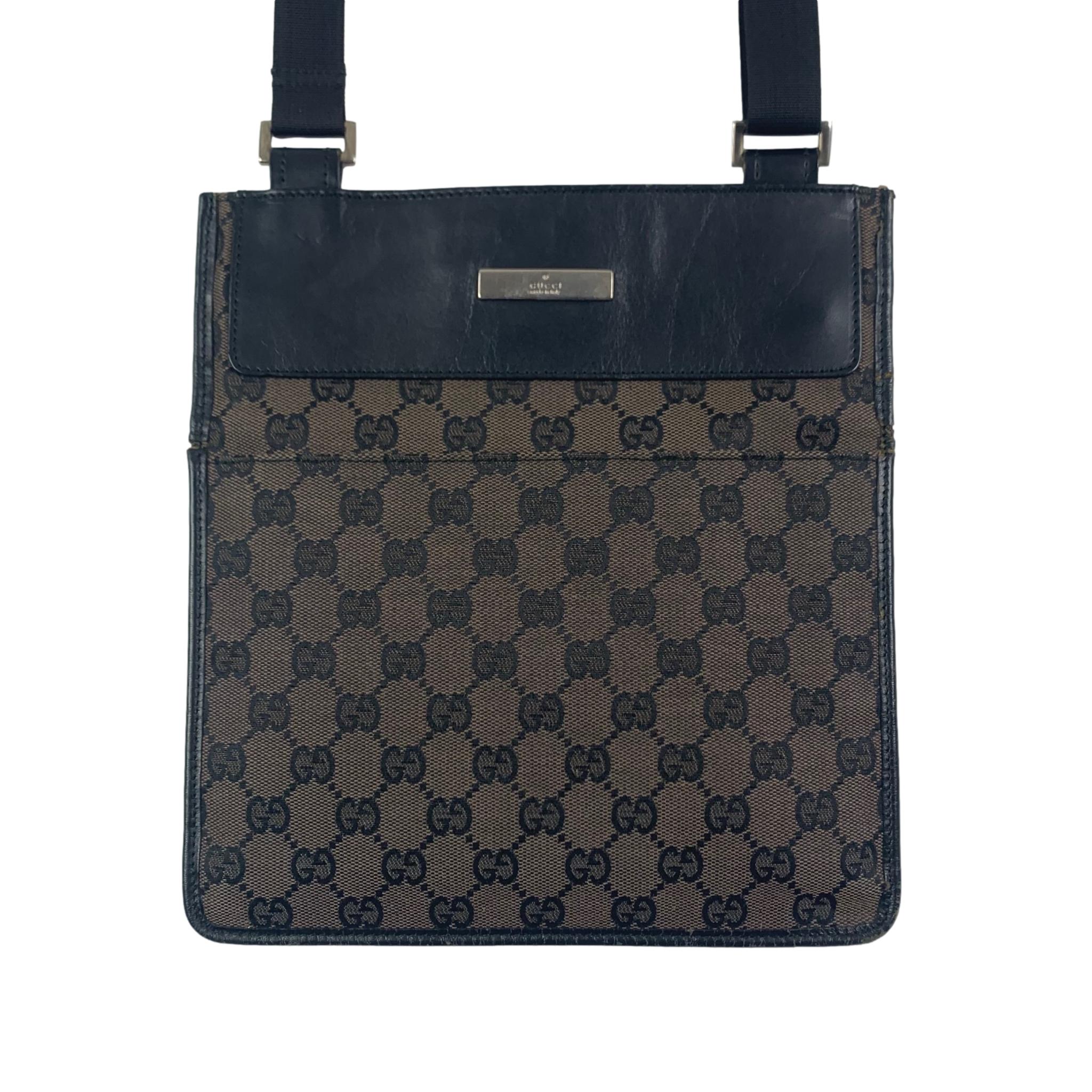 Gucci Monogram Crossbody Shoulder Bag – purchasegarments