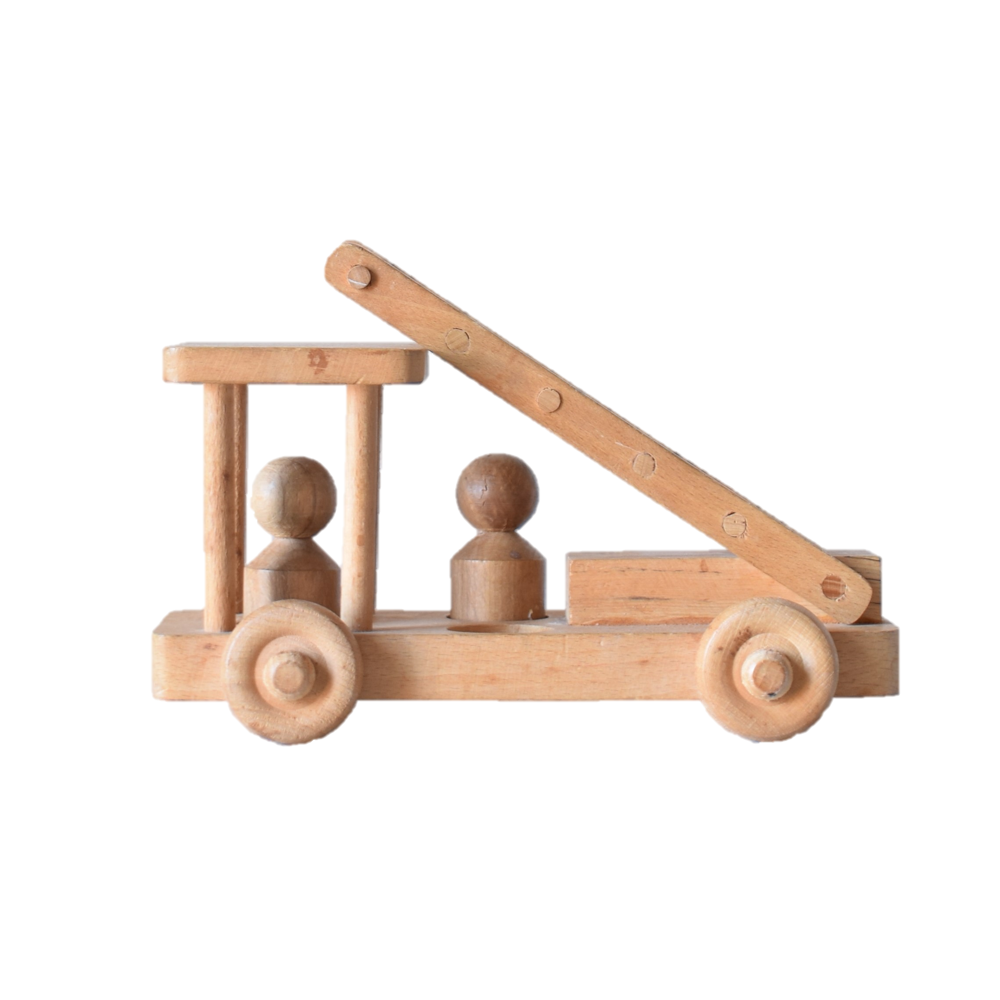 idee Voorstel diefstal Oude houten speelgoed ladderauto | Mevrouw Kraai