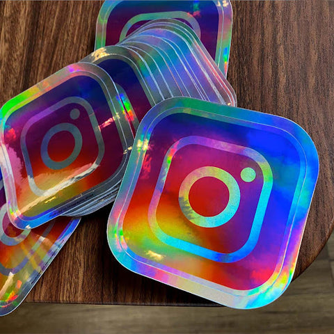instagram holographic sticker