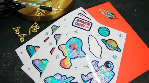 space stickers