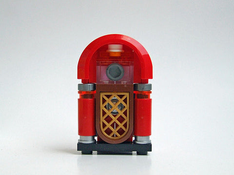 Red jukebox.