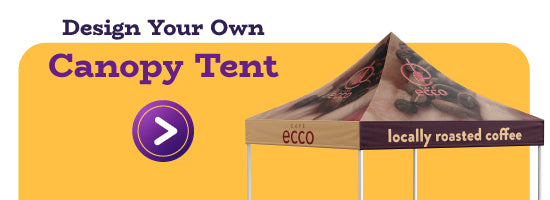 Design Your Own Canopy Tent banner
