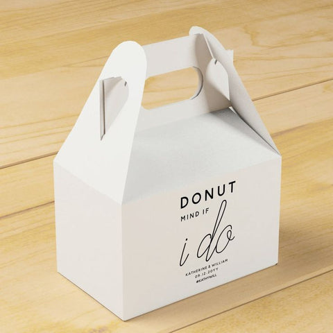 Bite-size donut box.