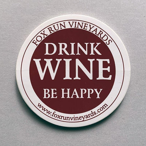 Fox Run Vineyards custom sticker.