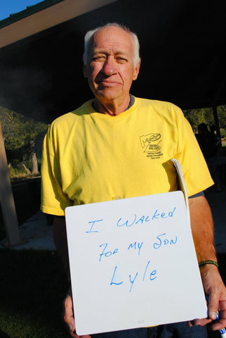 Lance Neiberger at a Natrona County Suicide Prevention Task Force event. 