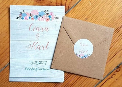 Personalized Wedding Stickers