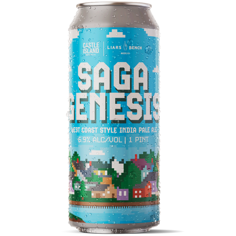 Saga Genesis beer can.