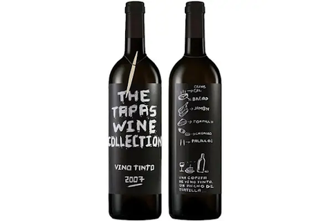The Tapas Wine Collection bottle.