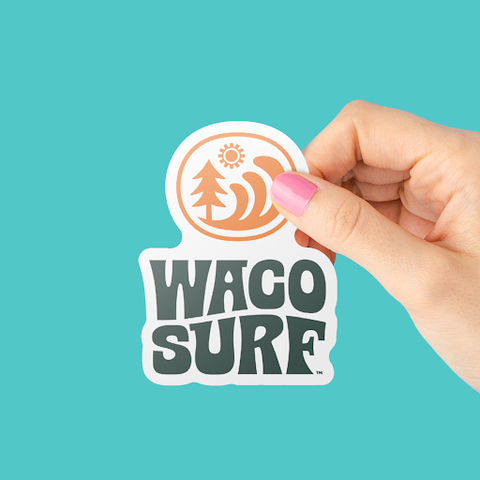 Waco Surf Sticker