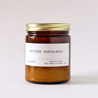 Artumie candle label