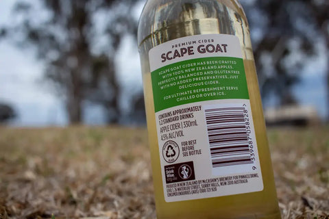 Scape Goat Hard Cider Label