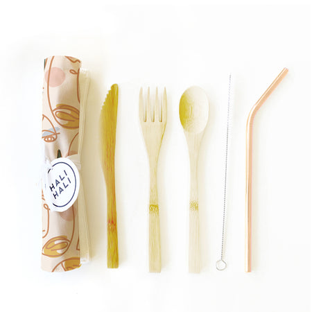 Eco-Friendly Reusable Cutlery Set - Tangled Up In Hue
