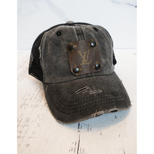 Upcycled LV Hat Band — Your Site Title
