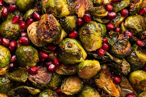 Sour Apple Glazed Brussels Sprouts