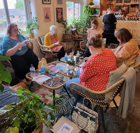 Hand embroidery workshop mindfulness stitching 