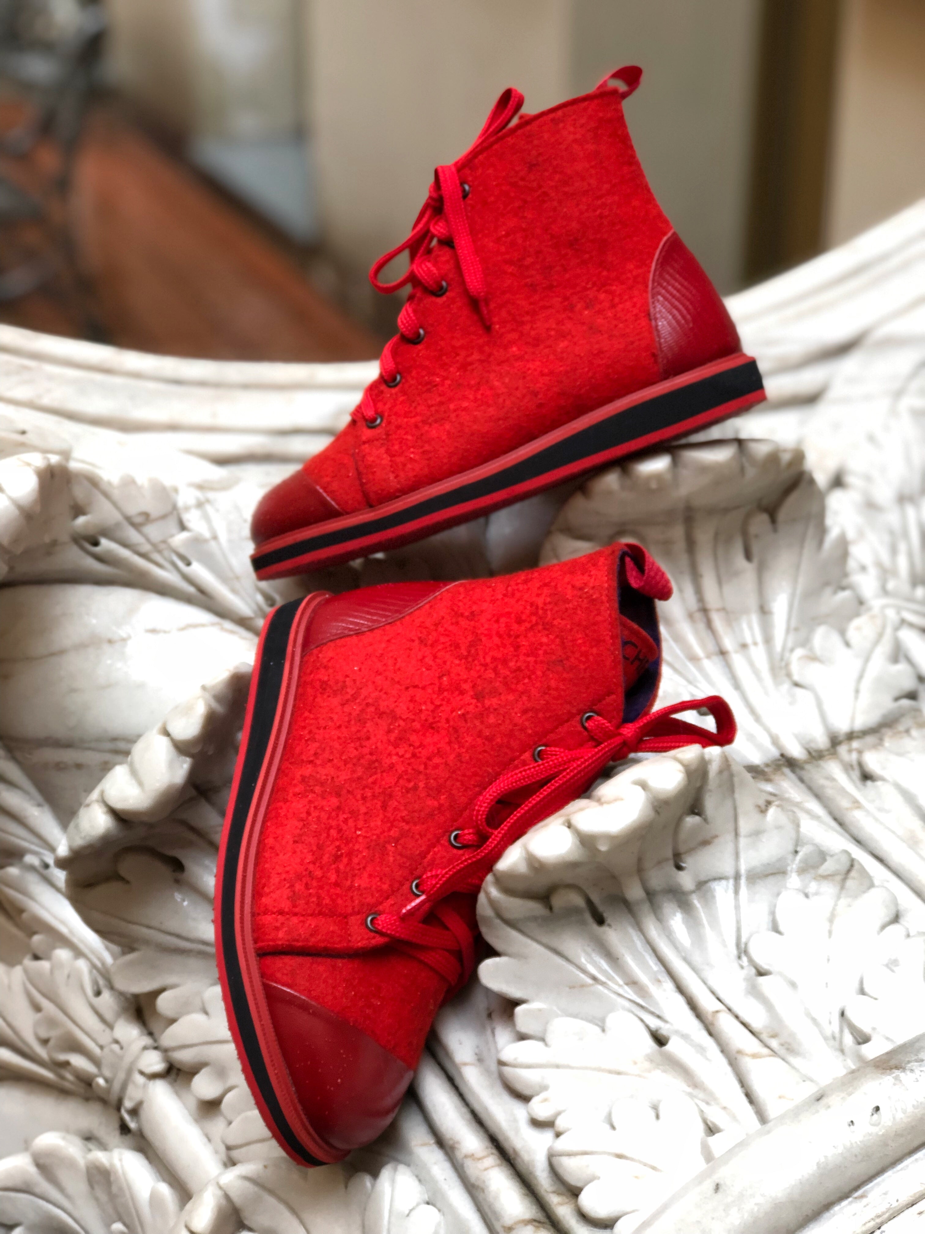 APPLE RED shoes – toocheme