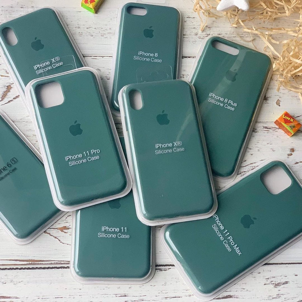 Iphone Silicone Case Pine Green Vogueen Premium Iphone Cases
