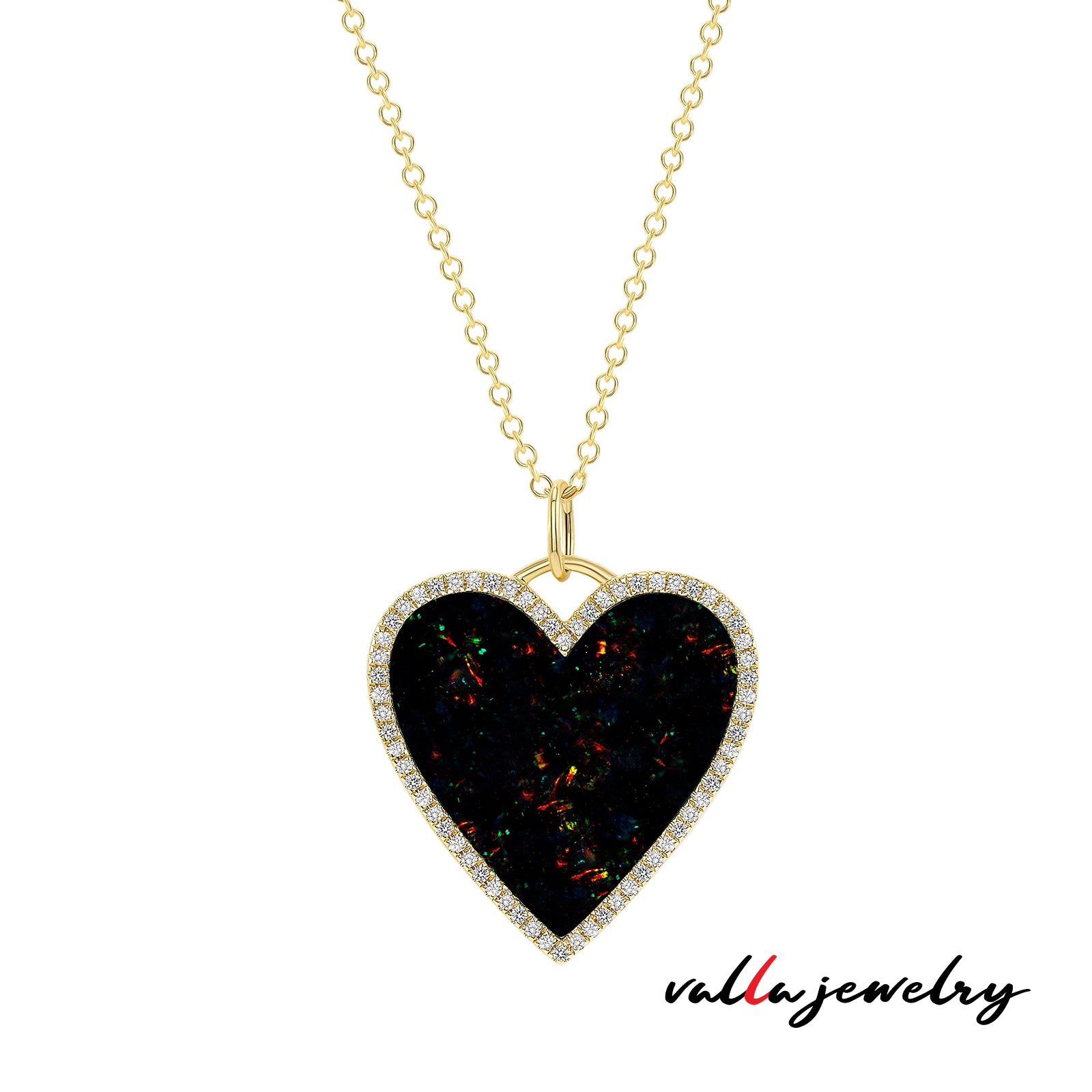 Protective love” gemstone Heart-Shaped Jet Black Obsidian Pendant – medium  size, woman – Crystal boutique