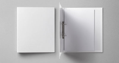 Download Ring Binder Folder Psd Mockup Top View - Mockup Hunt