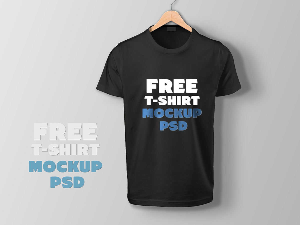 Download Realistic Fully Customizable T-Shirt Mockup - Mockup Hunt