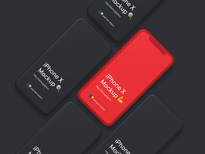 Download Simple iPhone X PSD Mockups - Mockup Hunt