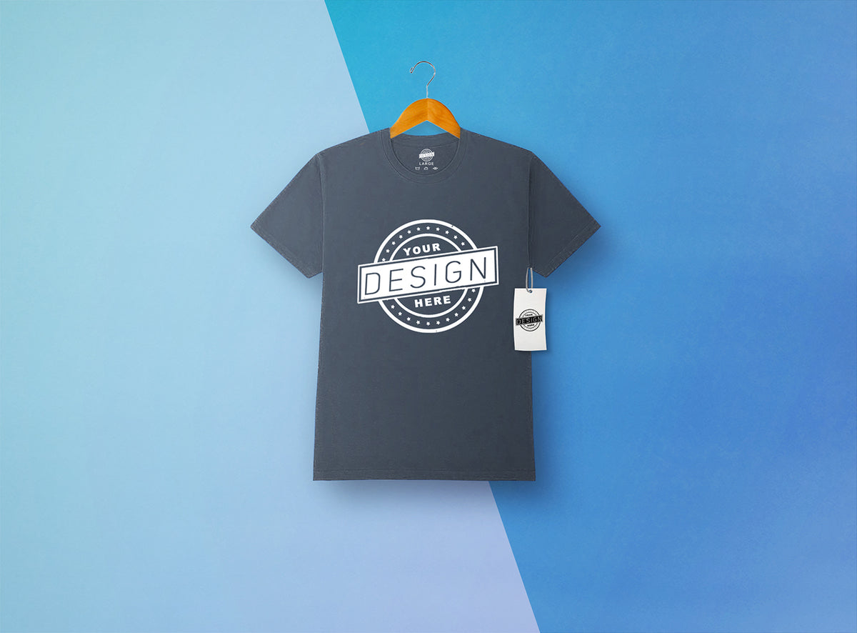 Flat T-Shirt Mockup - Mockup Hunt