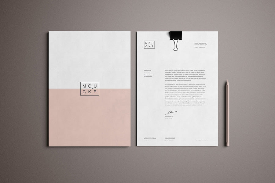 Download Advanced Clean Branding Stationery Mockup Business Card And Letterhead Mockup Hunt