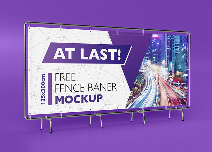 Download Set Of 2 Business Banner Sign Mockups Indoor Happenings Mockup Hunt PSD Mockup Templates