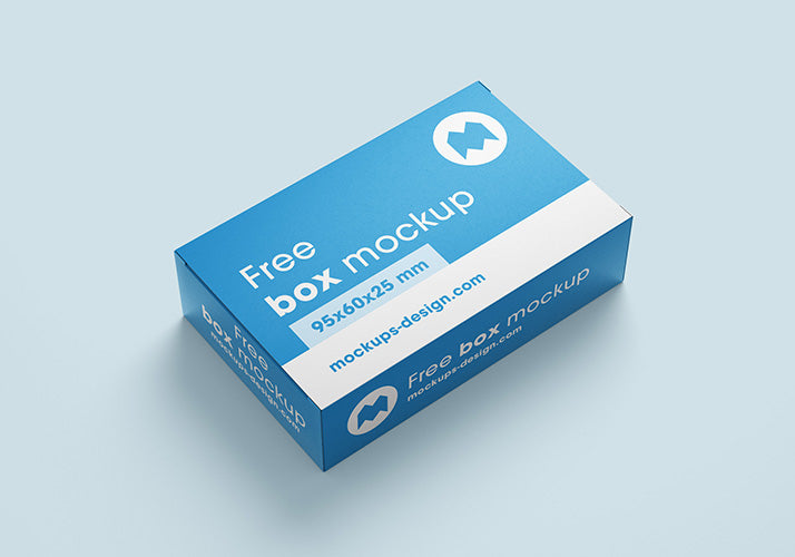 Download Pharmacy or Pill Box Package Mockup or 56x60x25 mm ...