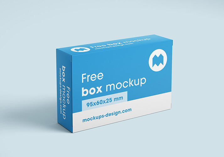 Vitamin box mockup