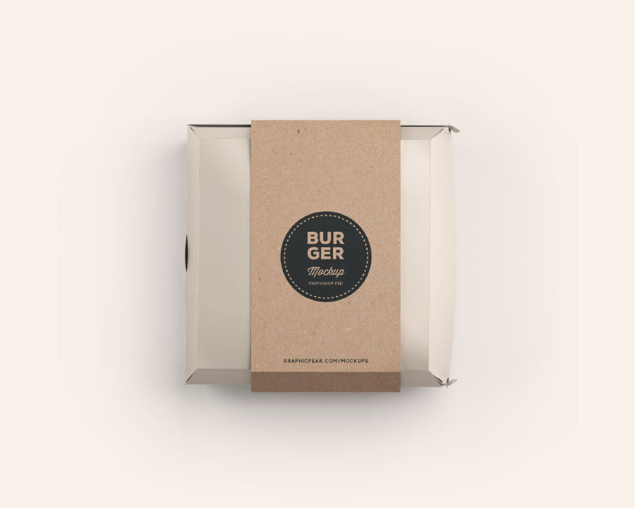 Download Burger Box Package Mockup Psd Mockup Hunt PSD Mockup Templates