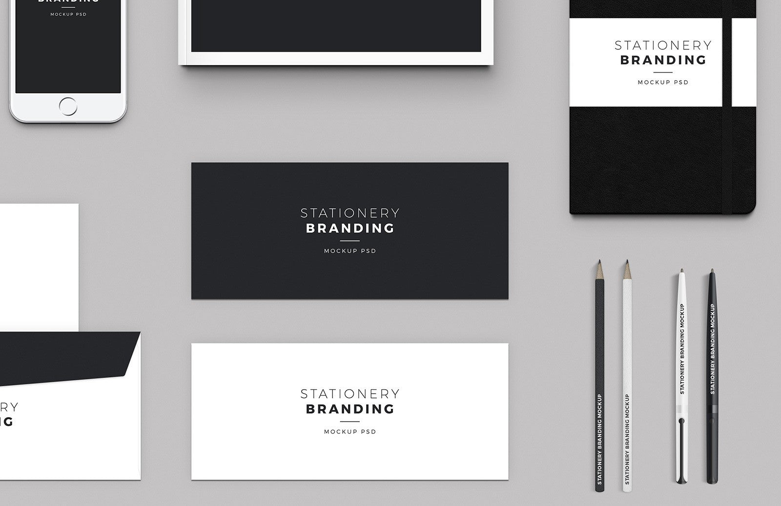 Download Clean Stationery Branding Pack (Mockup) - Mockup Hunt