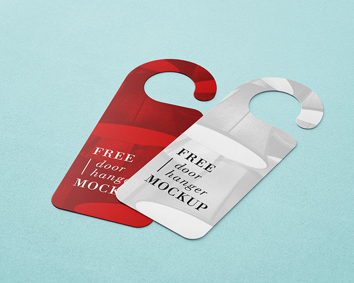 Download Hotel Door Hanger Mockup Mockup Hunt