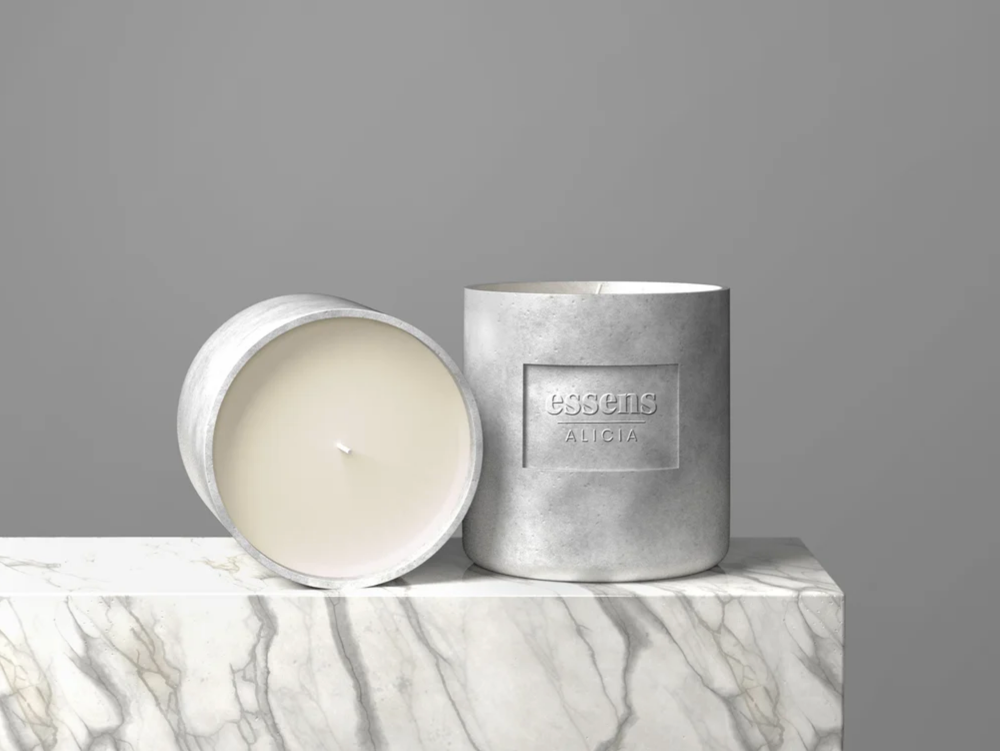 Download Luxurious White Candle Mockup Psd Mockup Hunt